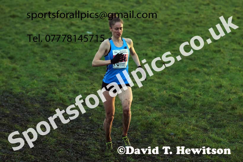 Senior womens 2023 North Eastern Cross Country Champs., Temple Park, South Shields. Photo: David T. Hewitson/Sports for All Pics